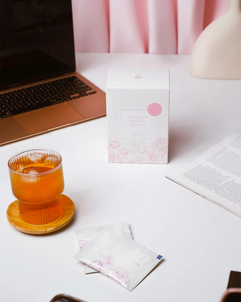 玫瑰藤黃果燃脂早茶 FAT BURNING Morning Rose Tea