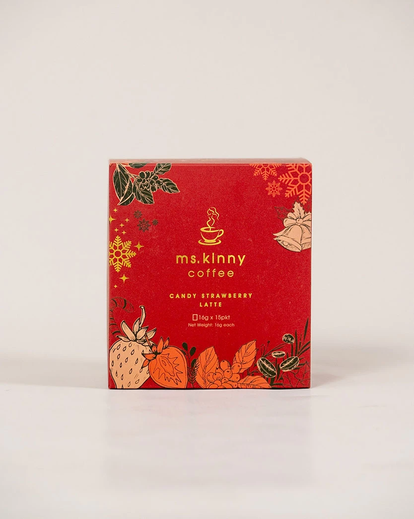 香蜜草莓咖啡 Candy Strawberry Latte